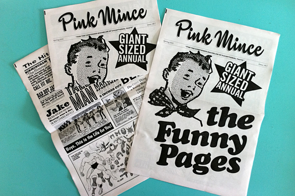 Pink Mince 7: The Funny Pages