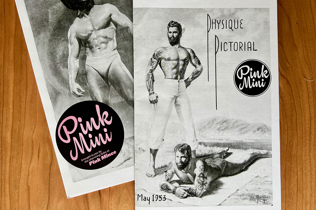 Pink Mini 8: Physique Pencilled